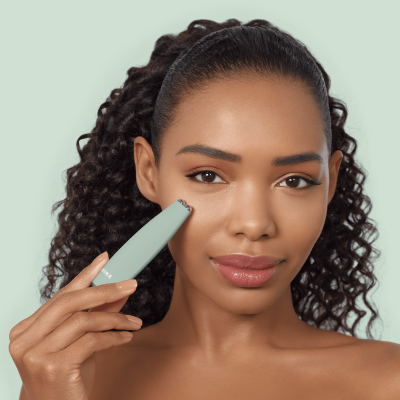Мікрострумова ручка для підтяжки обличчя GESKE MicroCurrent Face-Lift Pen 6 в 1 зелений